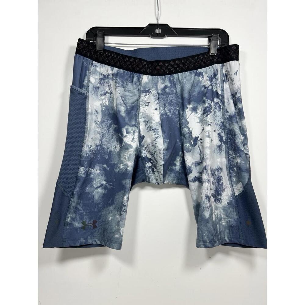 Under Armour UA Rush SmartForm Printed Shorts Compression  Size XXL 1375239